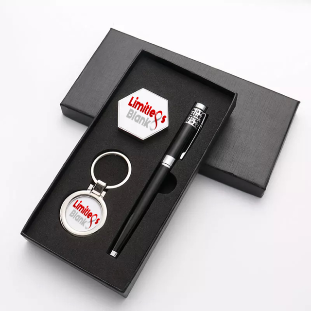 Key Chain, Pen Holder,& Pen Gift Set