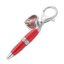 Load image into Gallery viewer, Mini Sublimation Charm Ballpoint Pen w/ Buckle Hook
