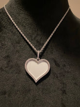 Load image into Gallery viewer, Sublimation Heart Necklace
