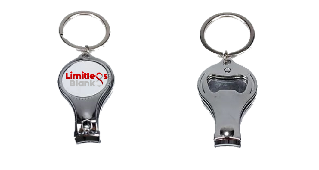 Nail Clipper & Bottle Opener Keychain