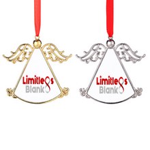 Load image into Gallery viewer, Double Sided Angel Sublimation Ornament
