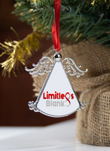 Load image into Gallery viewer, Double Sided Angel Sublimation Ornament
